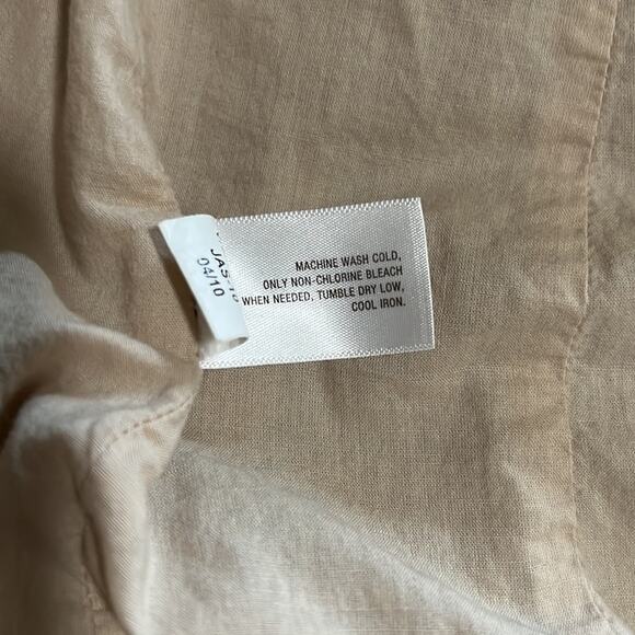 Old Navy Tan Lined Fitted Blazer Jacket Woman Size XS Preppy - Picture 8 of 12